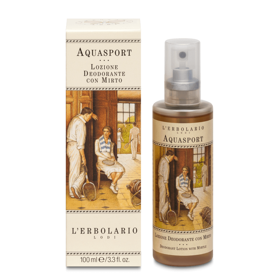 Aquasport Lozione Deodorante con Mirto
