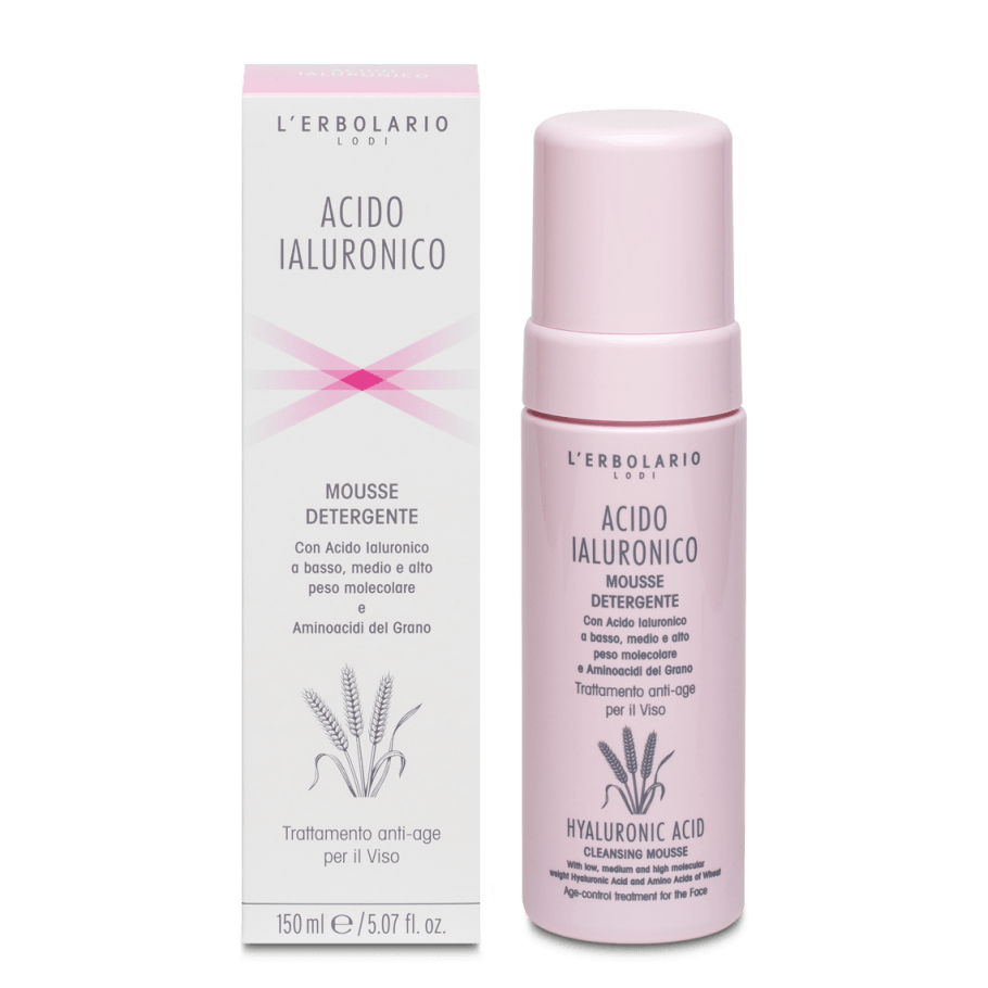 Mousse Detergente Acido Ialuronico - Erbolario