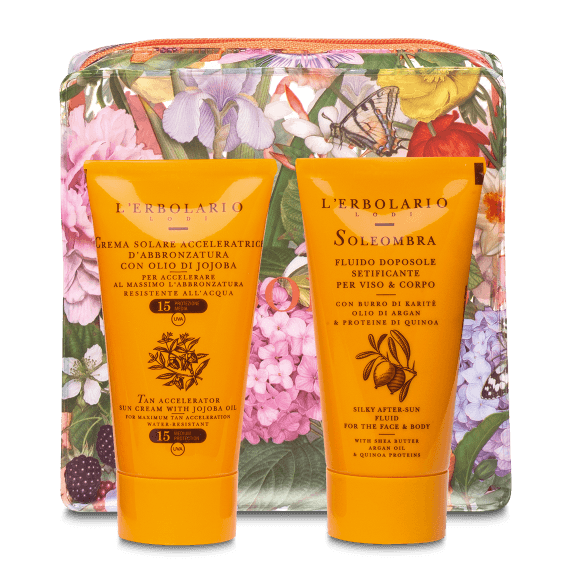 Il Sole in Viaggio - POCHETTE ARANCIO SPF 15