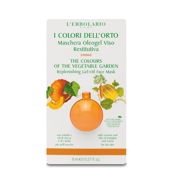 Maschera Oleogel Viso Restitutiva I Colori dell'Orto