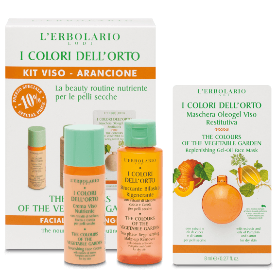 Kit Viso Arancione I Colori dell'Orto
