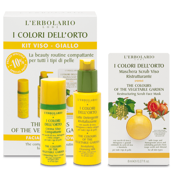 Kit Viso Giallo I Colori dell'Orto